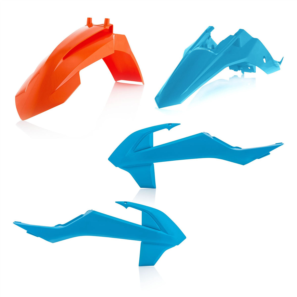 Acerbis Plastic Kit Orange Blue 0021816.204
