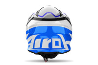 Airoh Helmet 2024 Aviator Ace 2 Ground Blue Gloss Composite Carbon