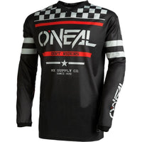 O'Neal 2024 Motocross Jersey Element Squadron Youth Black Grey
