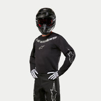 Alpinestars 2024 Fluid Graphite Motocross Combo Kit Pants & Jersey Black