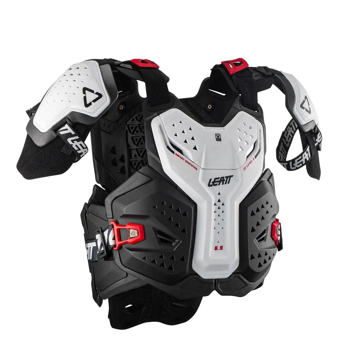 Leatt 2024 Chest Protector 6.5 PRO White