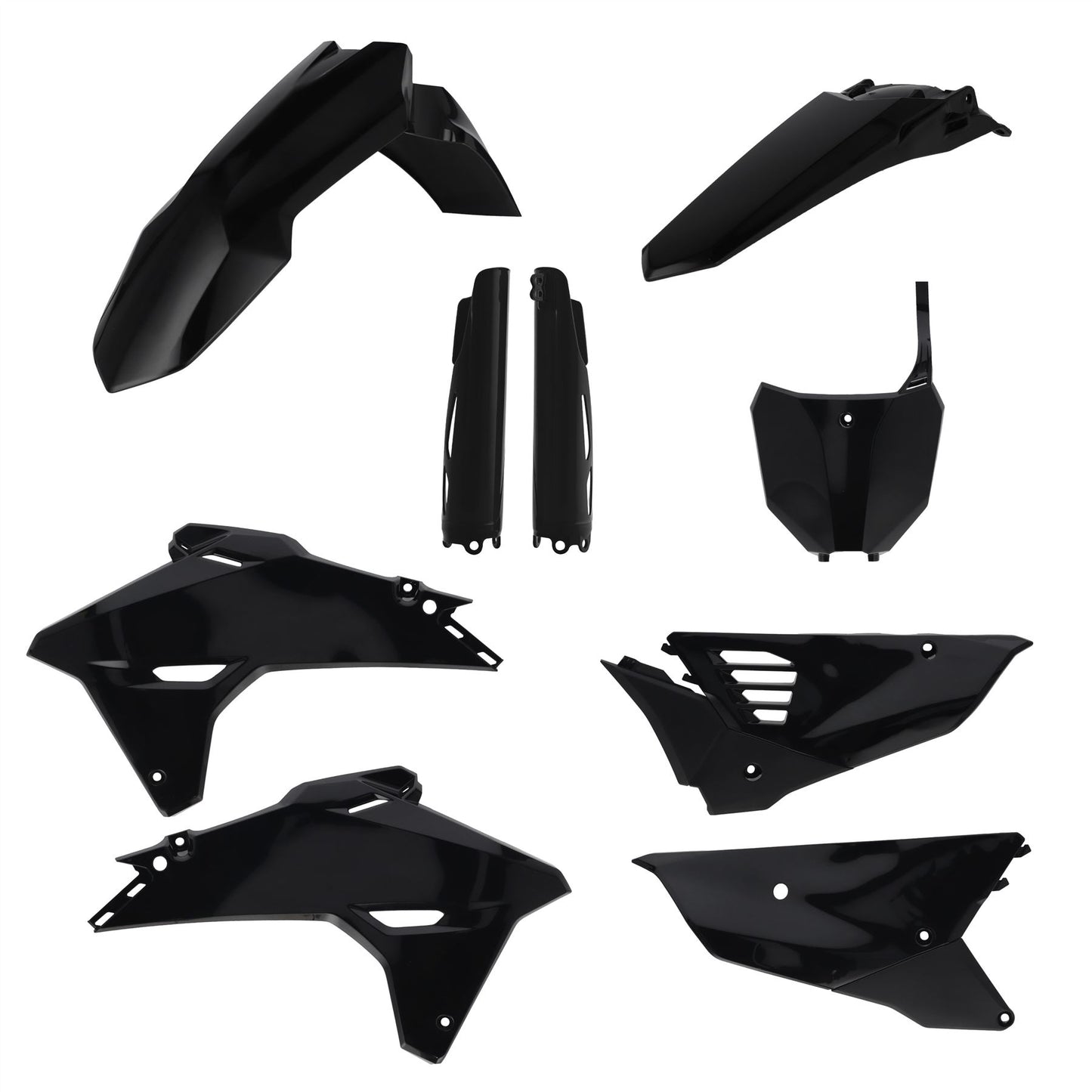 Acerbis Full Plastic Kit Black For HONDA CRF 450 RX 2027
