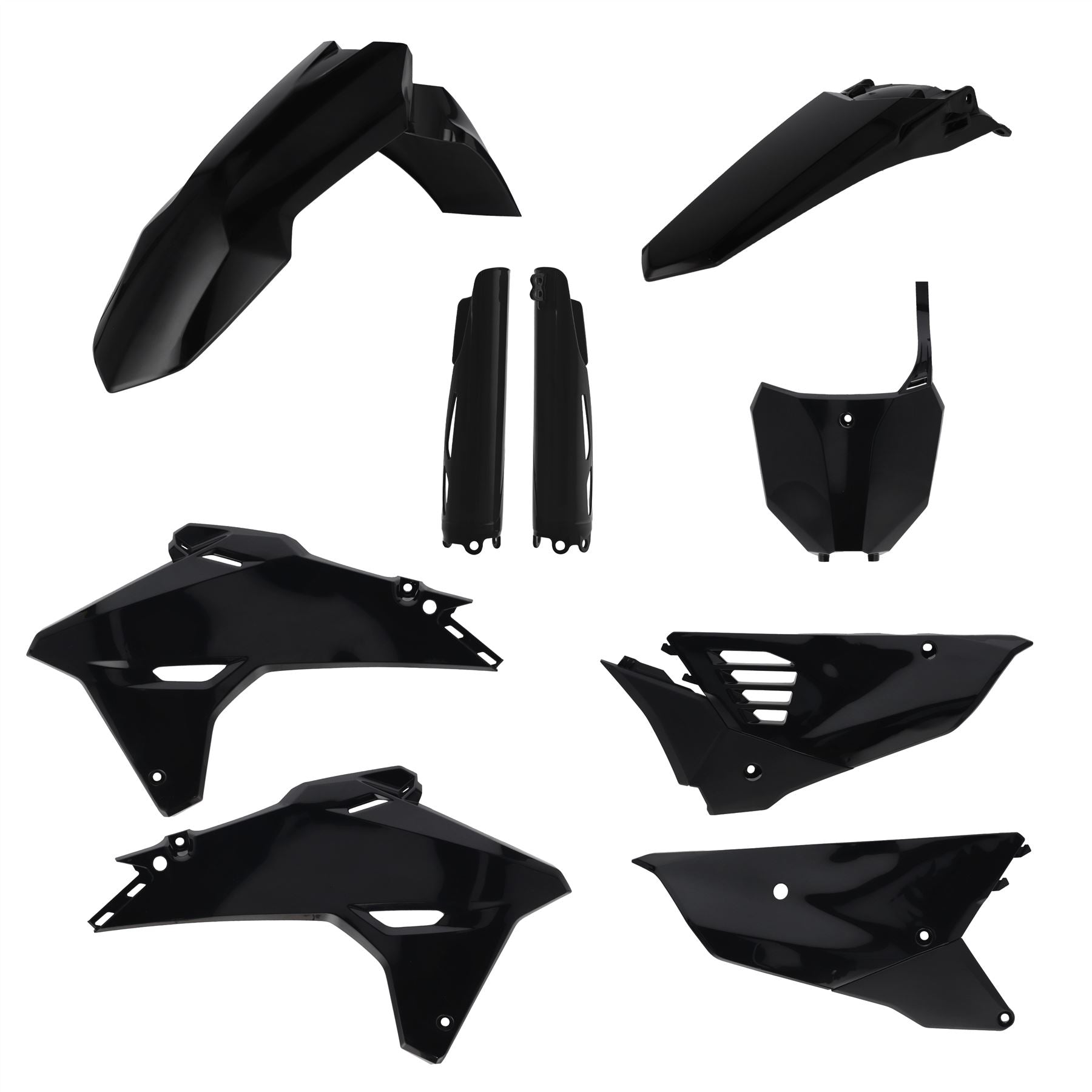 Acerbis Full Plastic Kit Black For HONDA CRF 450 HRC-WE 2027