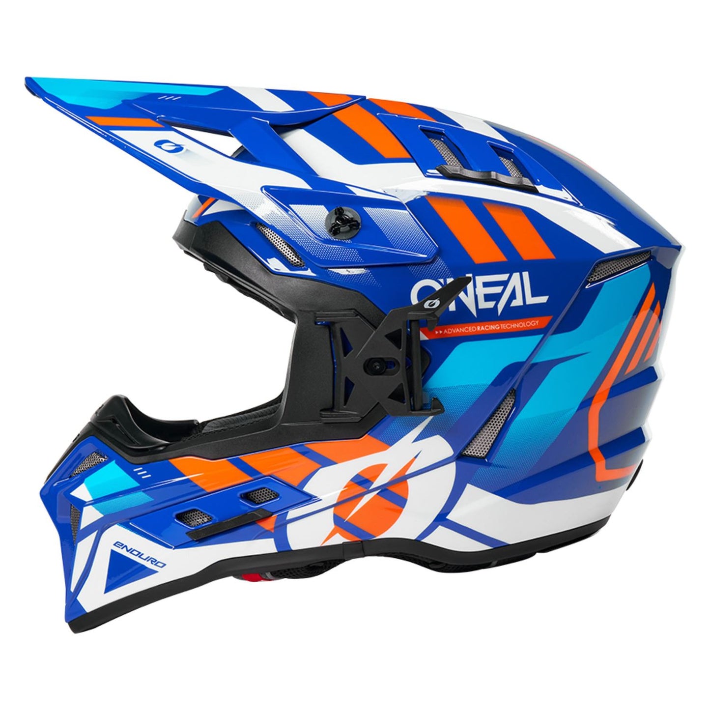 O'Neal 2026 EX-SRS Dust Blue Orange Helmet