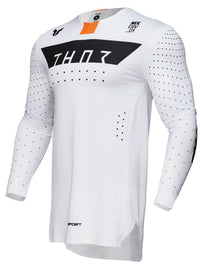 Thor 2025 Motocross Jersey Sportmode Rogue White Orange