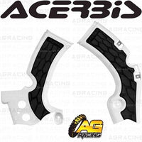 Acerbis X-Grip Frame Protector Guards White For Kawasaki KX 450 F 2009-2018