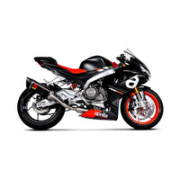 Akrapovic Carbon Fiber Racing Line Full Exhaust System For Aprilia RS 660 ABS Stars and Stripes 2022-2023