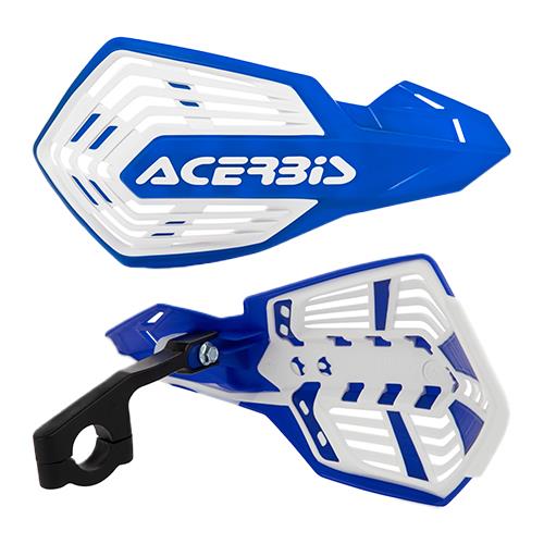 Acerbis X-Future Vented MX Handguards Blue White Yamaha WR YZ YZF Motocross