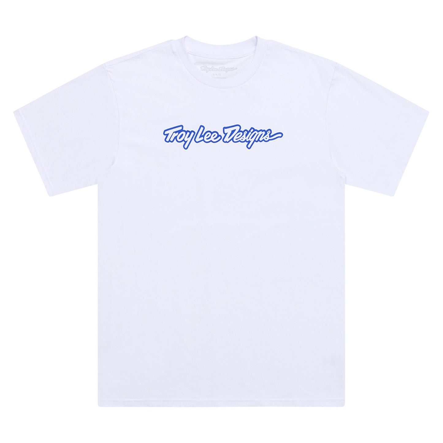 Troy Lee Designs Spring 2025 MX Signature Casual T-Shirt White