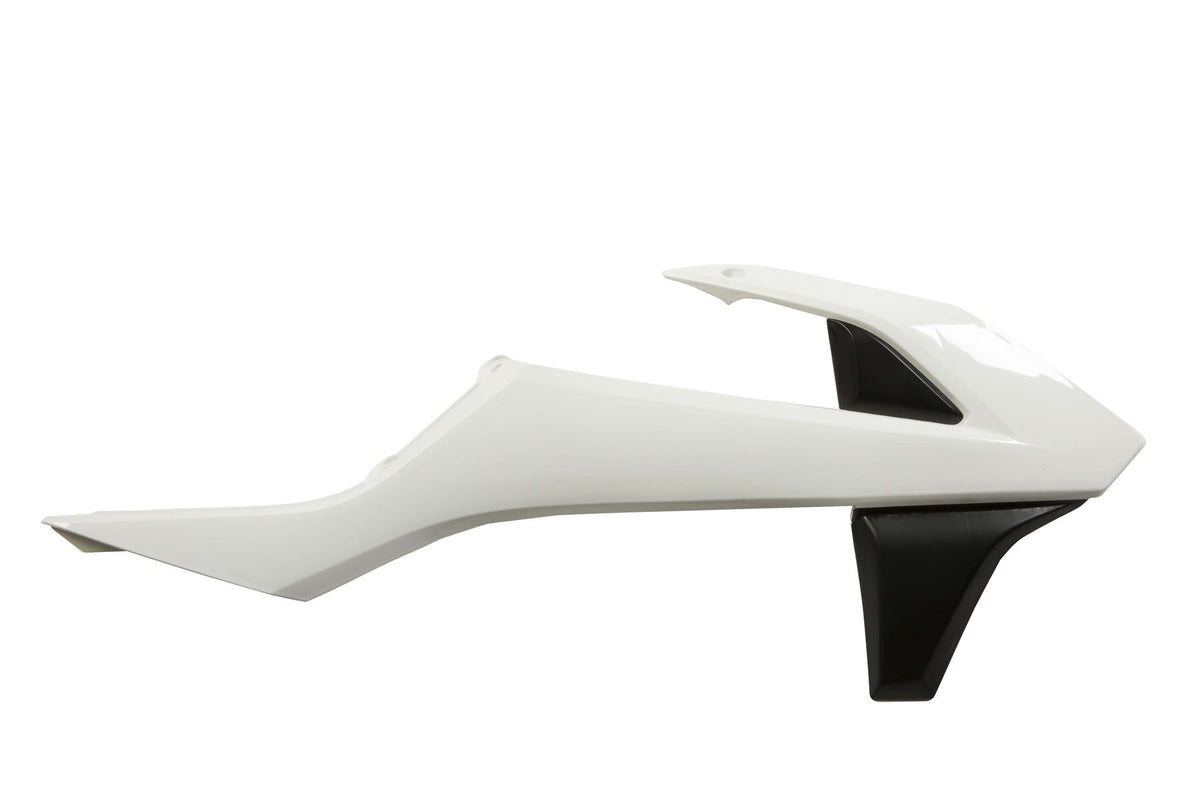 Acerbis Radiator Rad Scoops White Black For KTM EXC-F 450 2017-2019