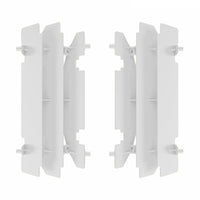 Polisport Radiator Louvres Grills White For Suzuki DRZ 400 2000-2025