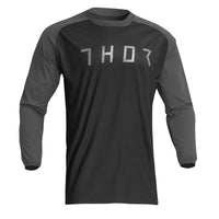 Thor 2026 Terrain Black Charcoal Enduro Jersey & In The Boot Pants Combo Kit