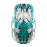 Troy Lee Designs Spring 2026 MX SE5 Composite Crest Helmets Real Teal