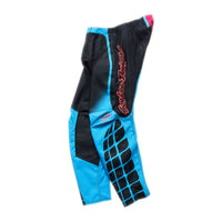 Troy Lee Designs Spring 2026 Youth GP Pro Framework MX Combo Kit Black Cyan