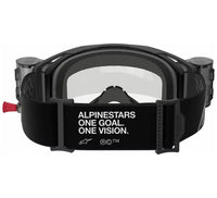 Alpinestars 2025 Goggles Vision 8 Corp Roll Off Black Clear