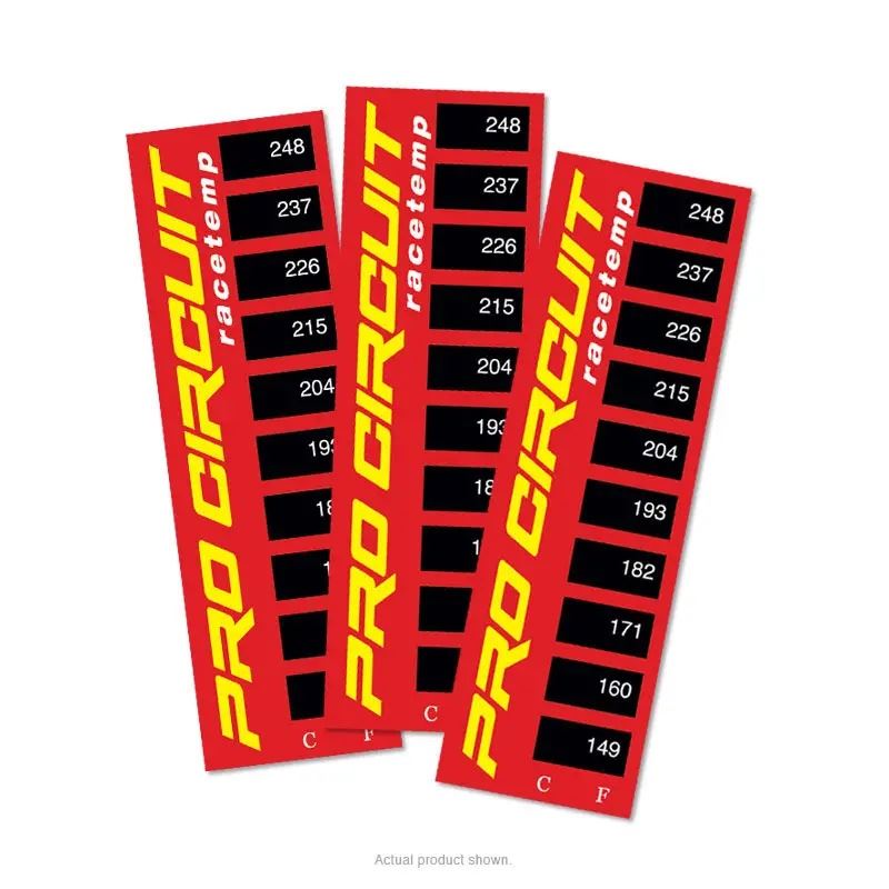 Pro Circuit Engine Thermostrips Thermometers 3 Pack