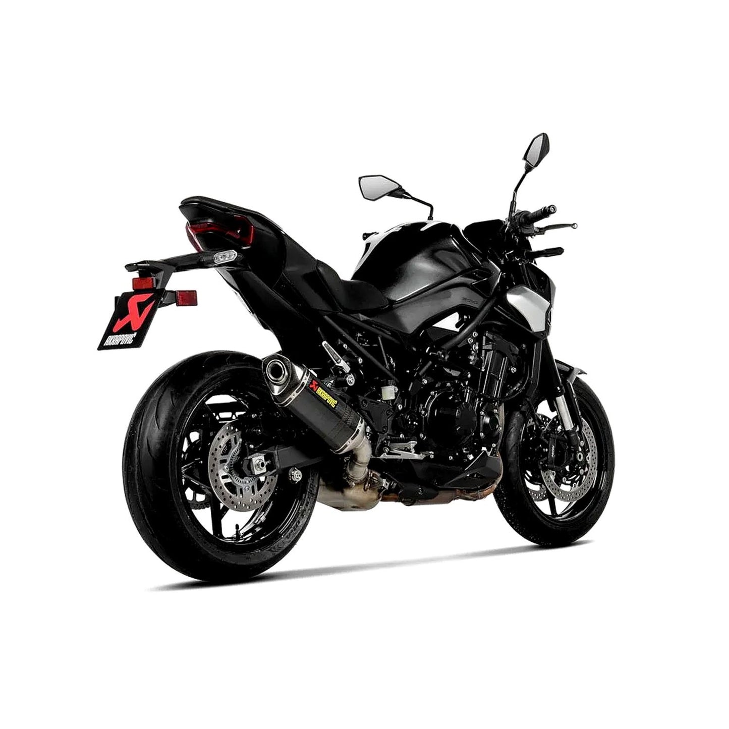 Akrapovic Carbon Fiber Line Slip On Silencer For Kawasaki Z 900 ABS Performance 2025-2026