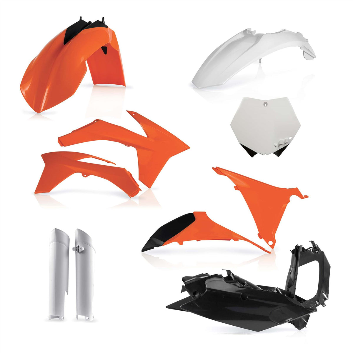 Acerbis Full Plastic Kit 2011 Colourway For KTM SX 125 2011