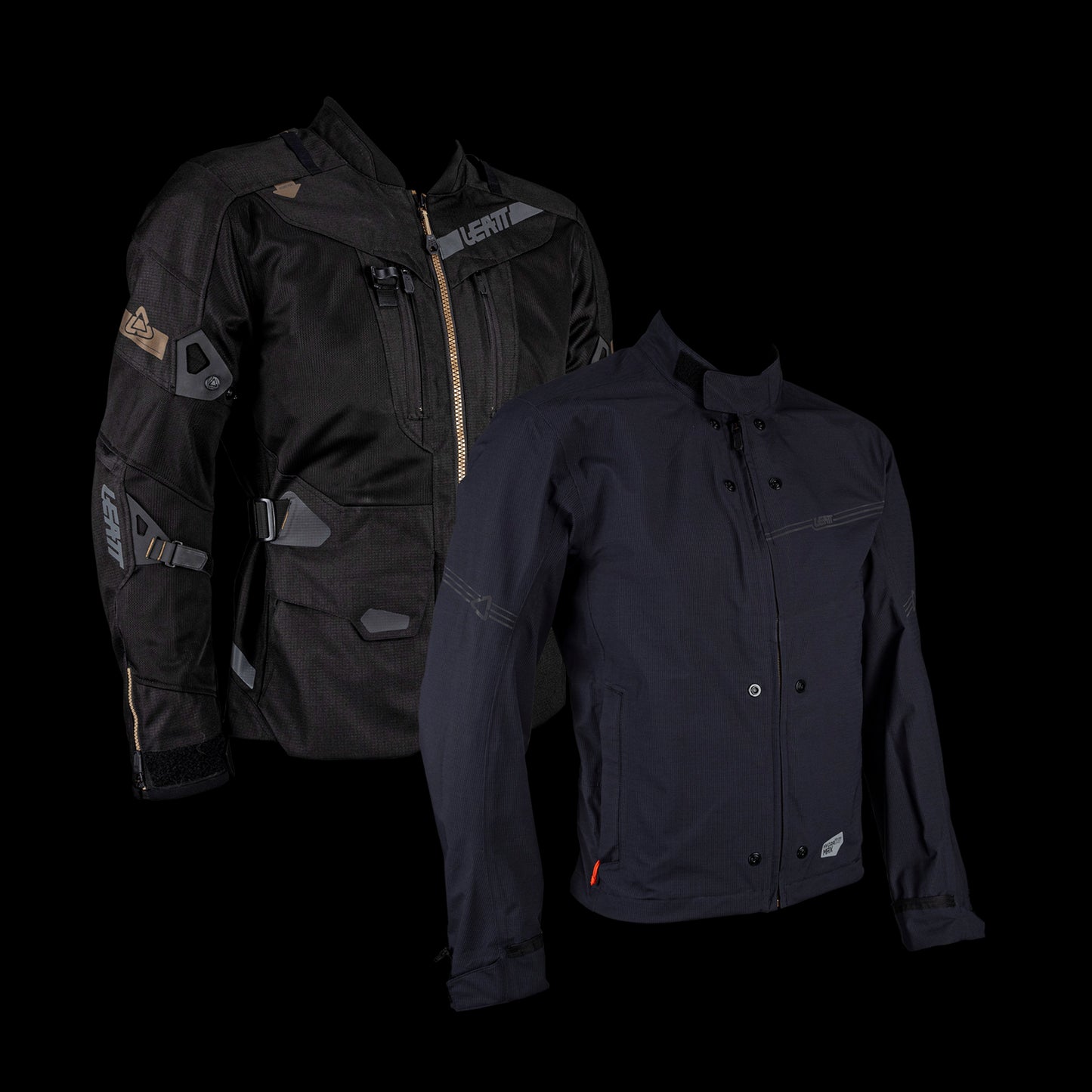 Leatt 2025 Adventure Flowtour 7.5 Stealth Jacket & Pants Combo Kit