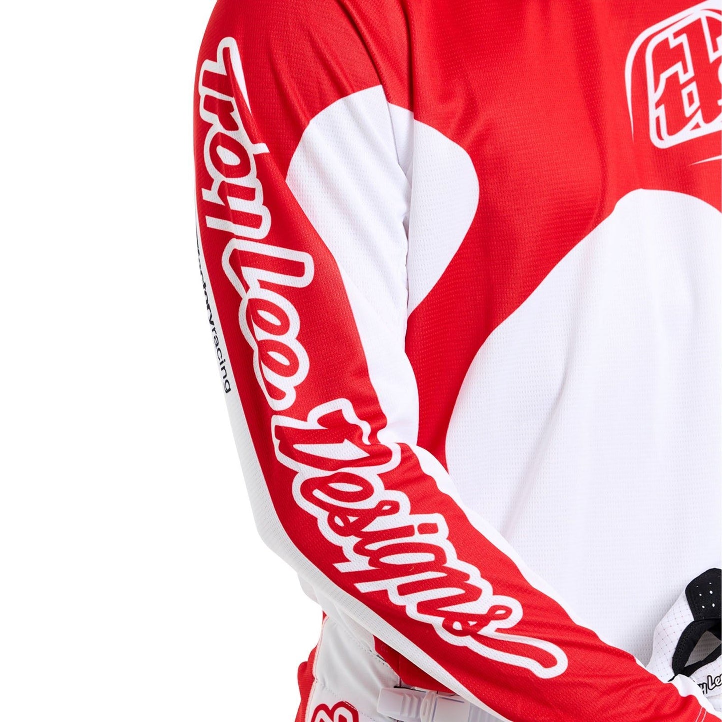 Troy Lee 2026 Motocross Jersey GP Pro Frames White Red