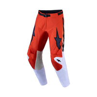 Alpinestars 2027 Racer Amber MX Pants Cardinal Red Light Lilac Black