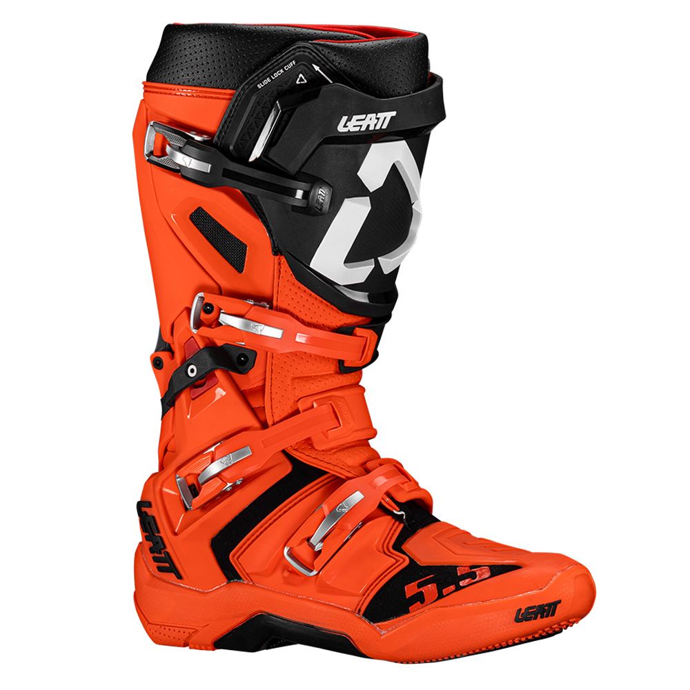 Leatt 2026 Motocross Boots 5.5 Flexlock Orange