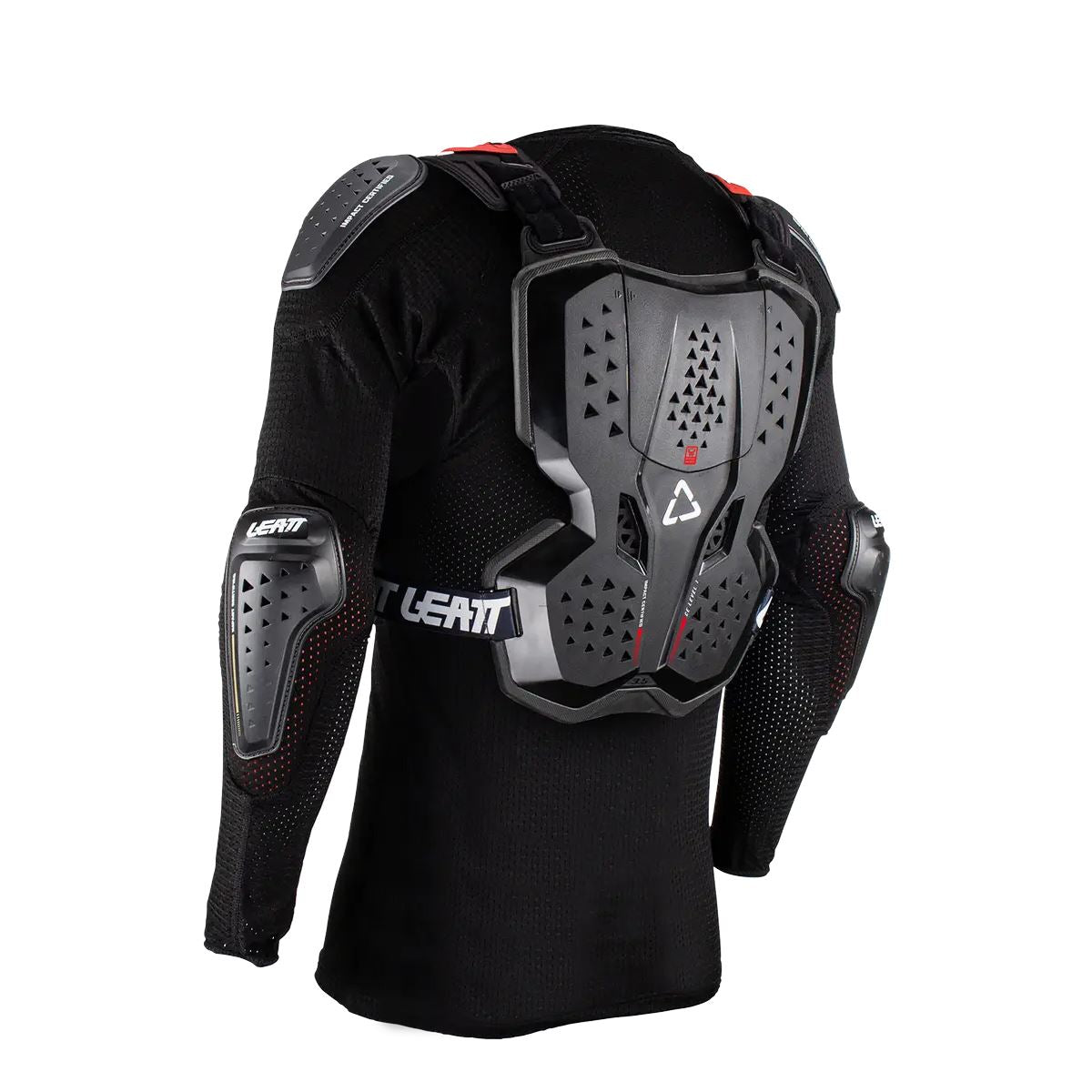 Leatt 2024 Body Protector 3.5 Youth Black Red