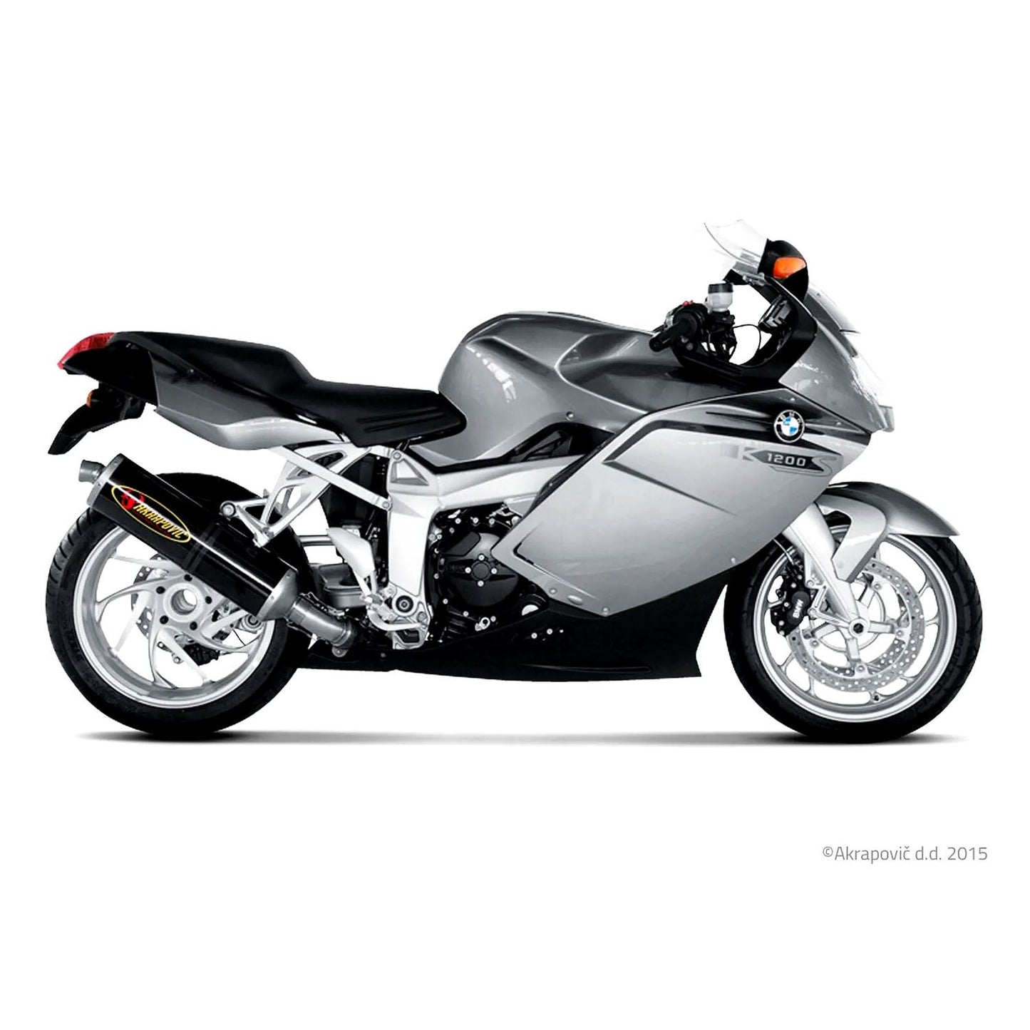 Akrapovic Carbon Line Slip On Silencer For BMW K 1200 S 2005-2007