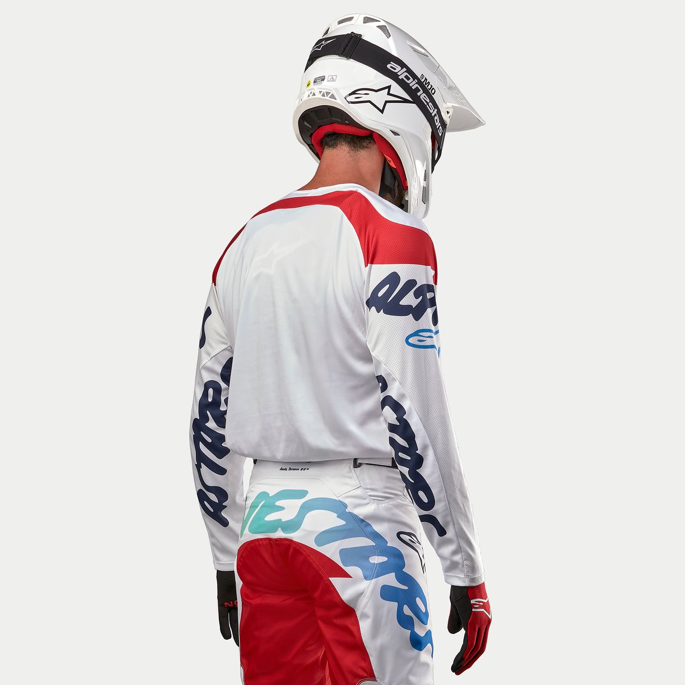 Alpinestars 2024 Racer Hana Motocross Jersey White Multi