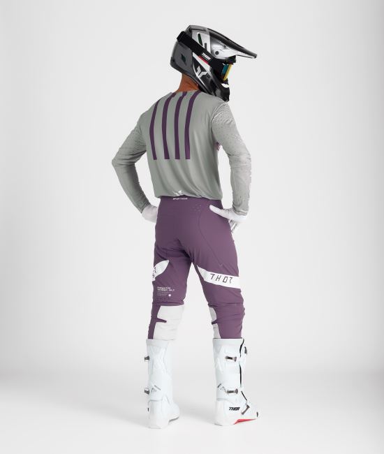 Thor MX Spring 2025 Combo Kit Sportmode Flite Grey Purple