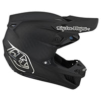 Troy Lee Designs 2025 Motocross Helmet SE5 Carbon Stealth Black Chrome