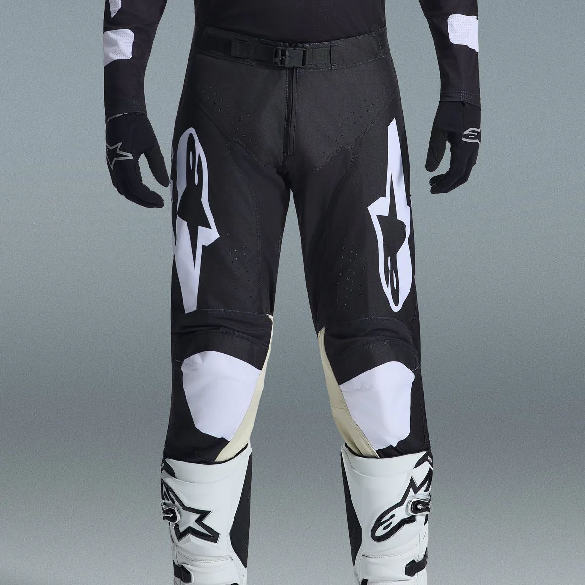 Alpinestars 2026 Racer Air Riway Motocross Pants Black White