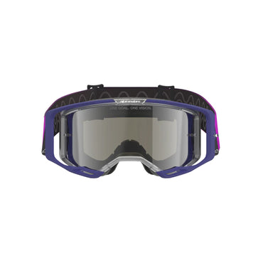 Alpinestars 2026 Vision 8 Corp Motocross Goggles Purple Light Grey Mirror Silver One Size