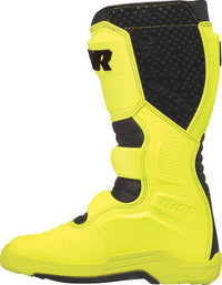 Thor 2024 Youth Blitz XR Acid Black Motocross Boots