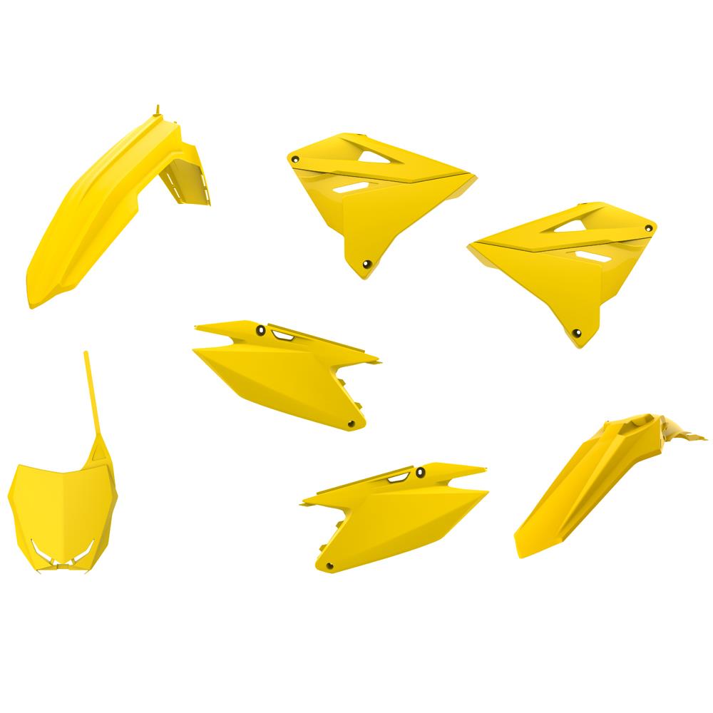 Polisport OEM Plastics Box Kit For Suzuki RM 250 2001-2008 Restyling To RMZ 2022