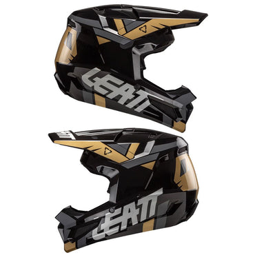 Leatt 2025 Motocross Helmet V25 2.5 Black