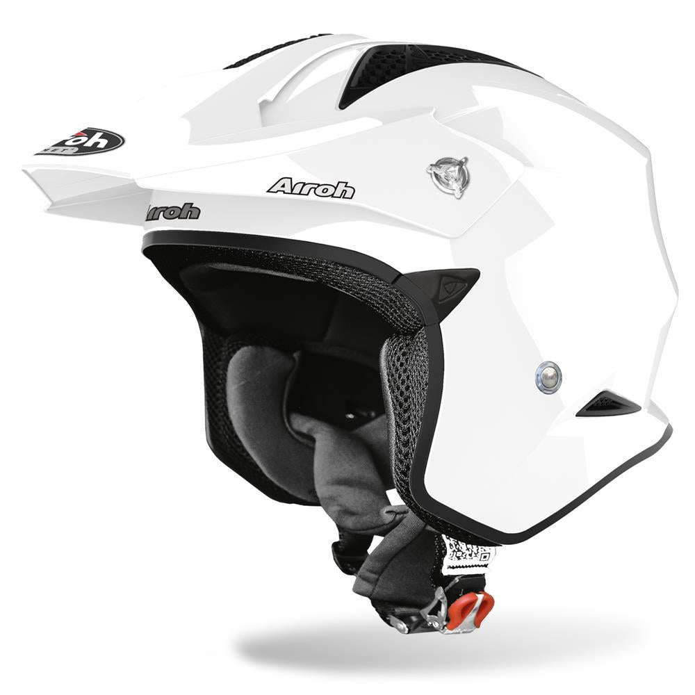 Airoh Trials Helmet 2024 TRRS Color White Gloss