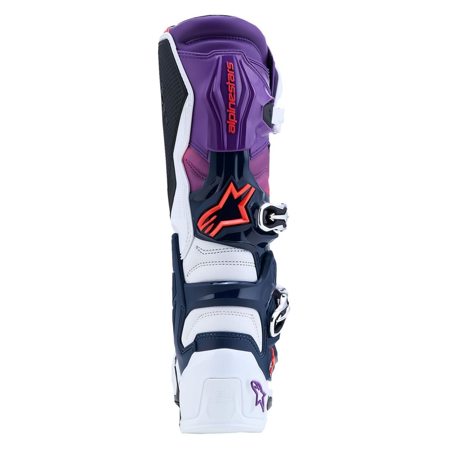 Alpinestars 2027 Tech 7 MX Boots Purple White Blue Red