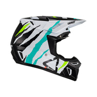 Leatt 2024 Helmet Moto 8.5 V23 Tiger with 5.5 Goggles & Helmet Bag