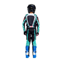 Troy Lee Designs Spring 2026 Youth GP Pro Roller MX Combo Kit Black Teal