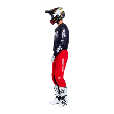 Troy Lee Designs Spring 2026 GP Pro Stamp MX Combo Kit Black Red
