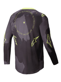 Alpinestars 2025 Racer Hollow Motocross Combo Kit Dark Camo Yellow Fluo
