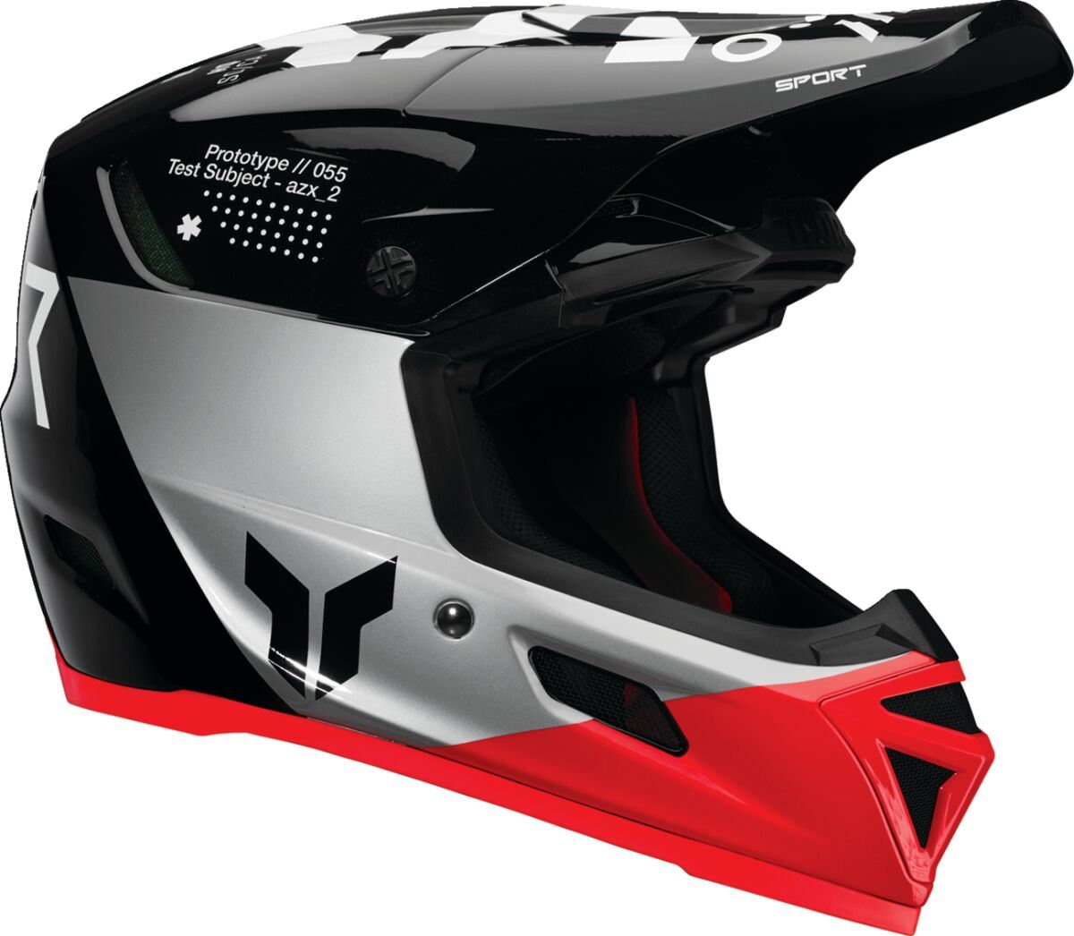 Thor MX Spring 2026 Helmet Reflex Sport Strike Black Red