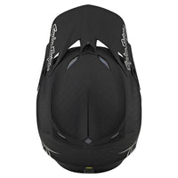 Troy Lee Designs 2025 Motocross Helmet SE5 Carbon Stealth Black Chrome