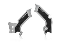 Acerbis X-Grip Frame Protector Guards Grey Black For Kawasaki KX 450 F 2019