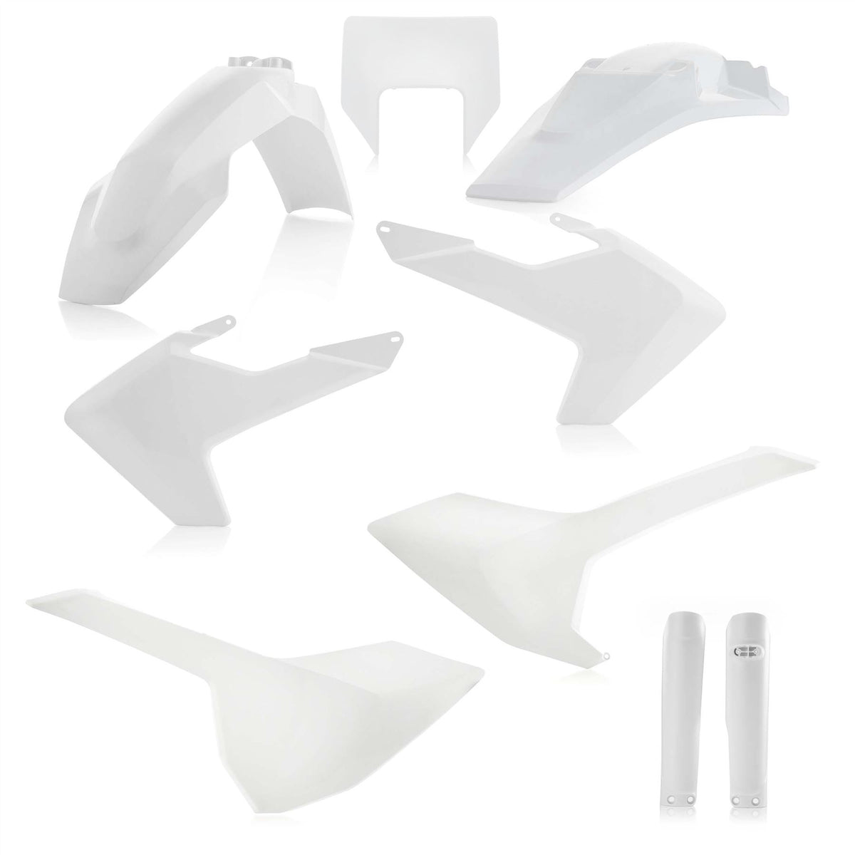 Acerbis Full Plastic Kit White 0022375.030