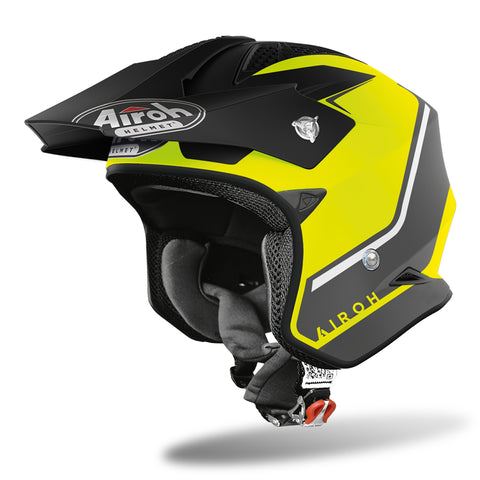 Airoh Trials Helmet 2024 TRRS Keen Yellow Matt