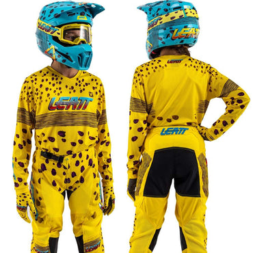 Leatt 2025 Motocross Combo Ride Kit 3.5 Youth Cheetah
