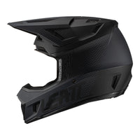 Leatt 2022 Helmet Moto 7.5 V22 Black with 4.5 Goggles & Bag