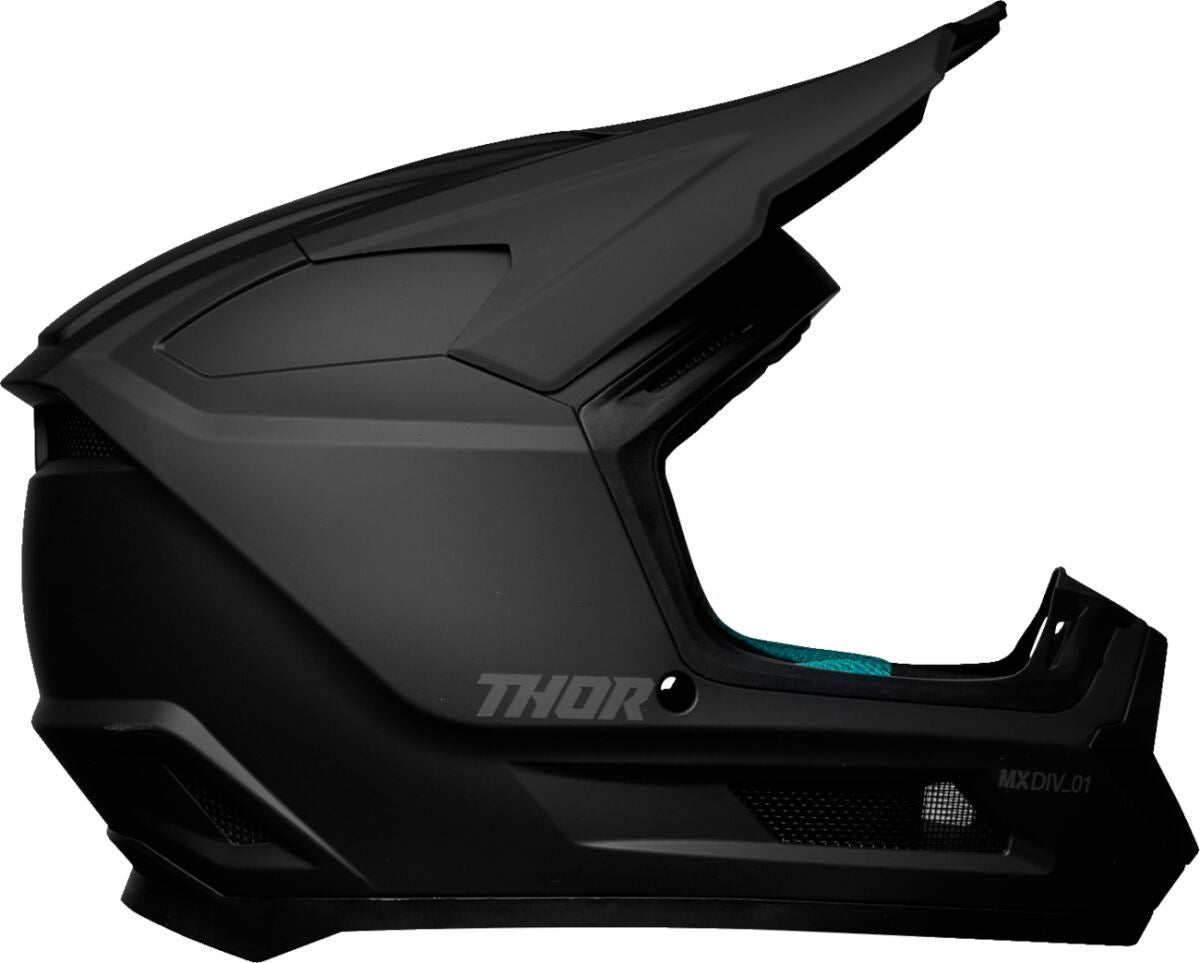 Thor MX Spring 2026 Youth Helmet Fleet Blackout Black